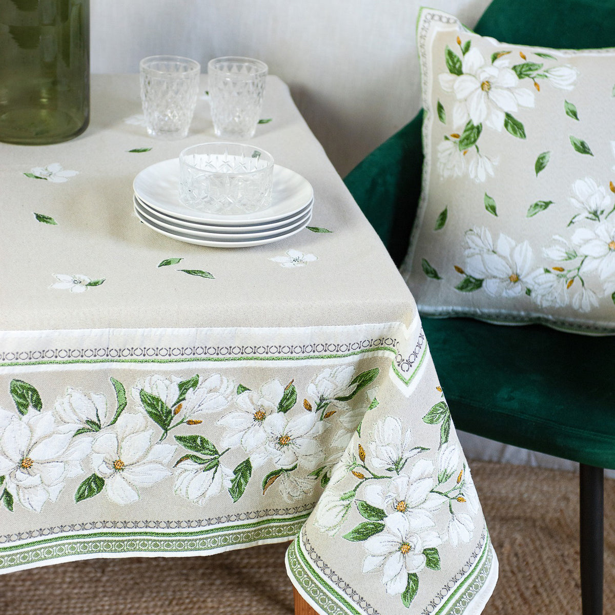 南フランスのテーブルクロス ジャガードの通販 おしゃれ - フランス