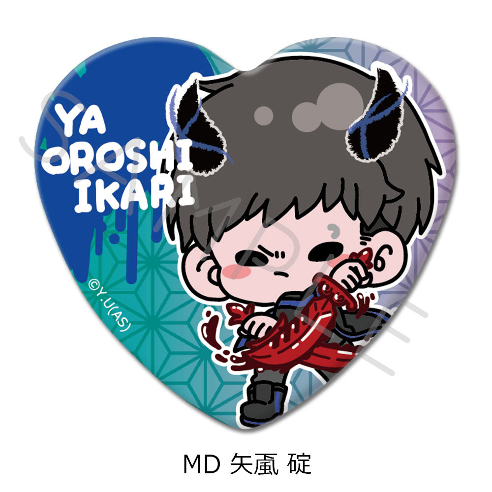 桃源暗鬼」 ハート型缶バッジ 【mochocho】 – MENEGI online store