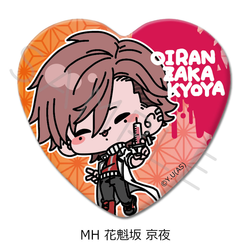 桃源暗鬼」 ハート型缶バッジ 【mochocho】 – MENEGI online store