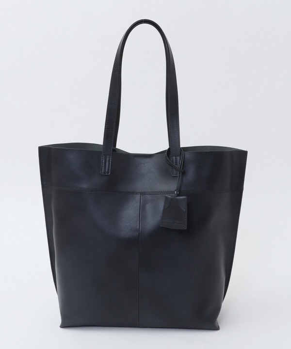 SEEKER（シーカー）別注】牛革スムースレザートート｜メンズ