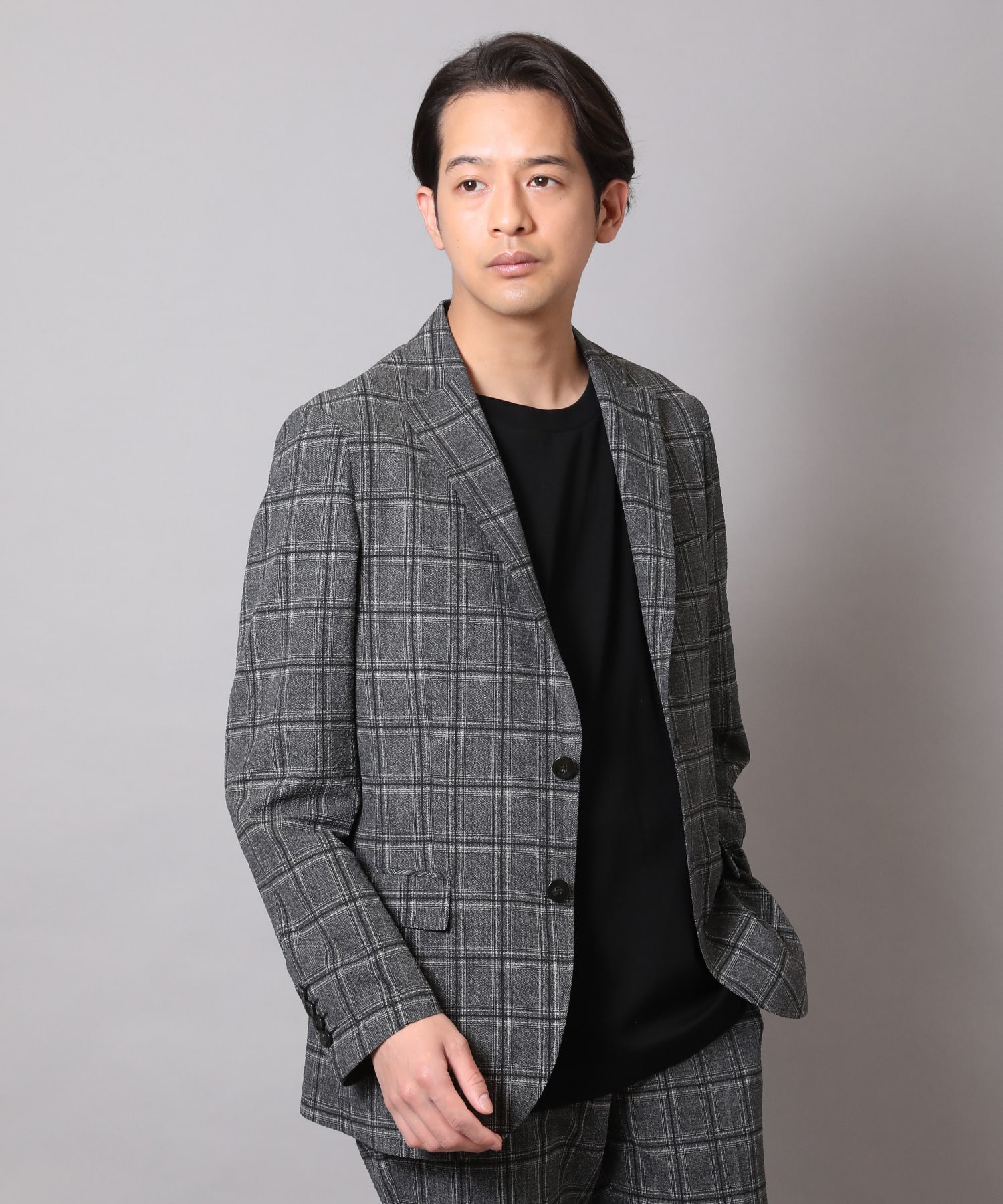 EVALET＞サッカーテーラードジャケット（セットアップ対応）｜メンズ