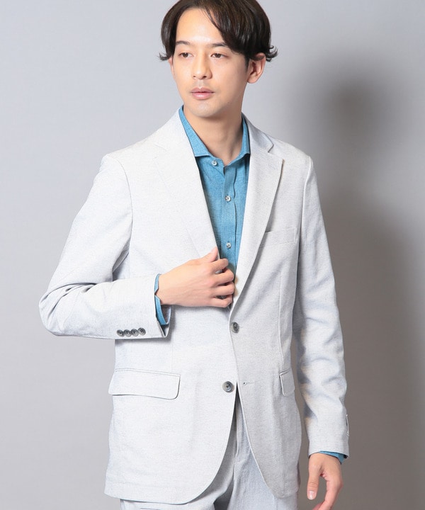 ストレッチテーラードジャケット（セットアップ対応）｜メンズ