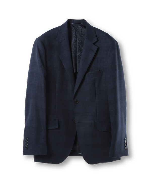 ミックスヤーンブッチャーチェックジャケット｜メンズファッション通販