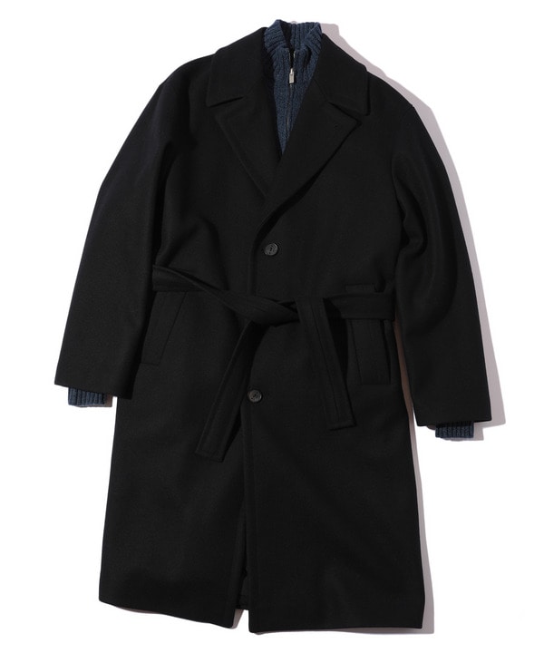 hevo別注】ヴァージンウールメルトンチェスターフィールドコート