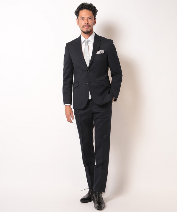 シェブロンジャカードスーツセットアップ＜同素材ベストあり＞｜メンズ