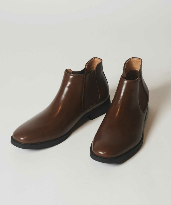 フェイクレザーサイドゴアブーツ｜メンズファッション通販 MEN'S BIGI