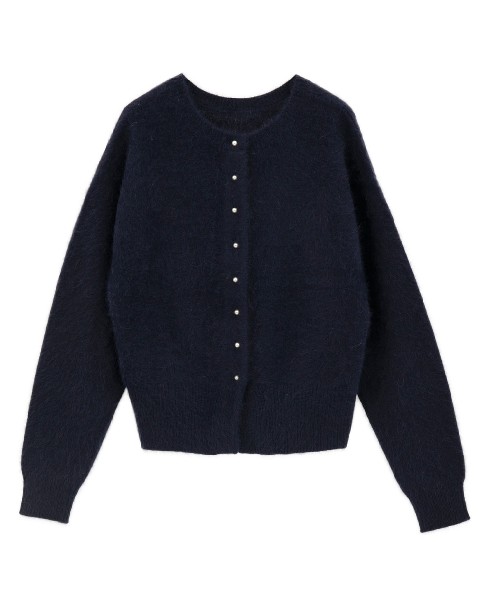 FOXアルパカパールカーディガン｜TIARA（ティアラ）｜商品詳細