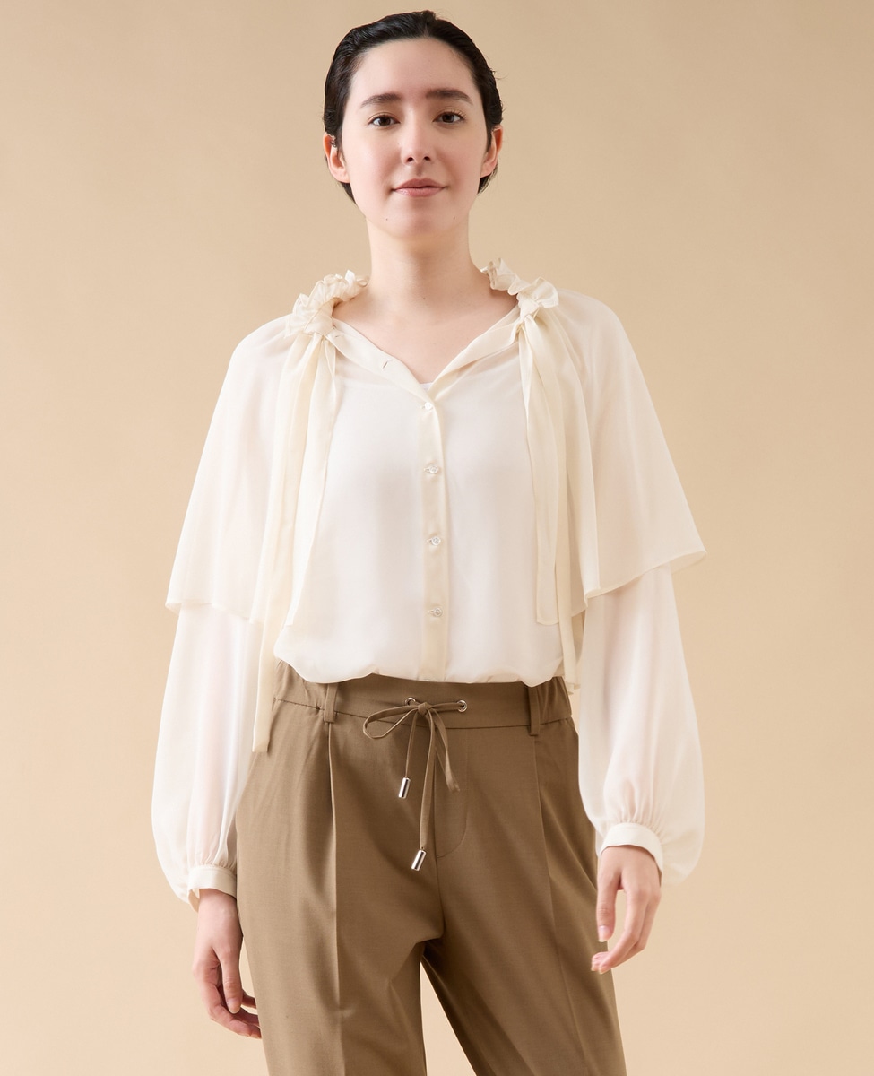 ケープブラウス｜martinique（マルティニーク）｜商品詳細｜メルローズ