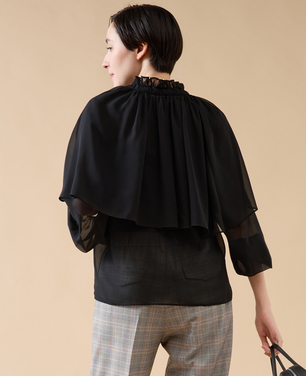 ケープブラウス｜martinique（マルティニーク）｜商品詳細｜メルローズ