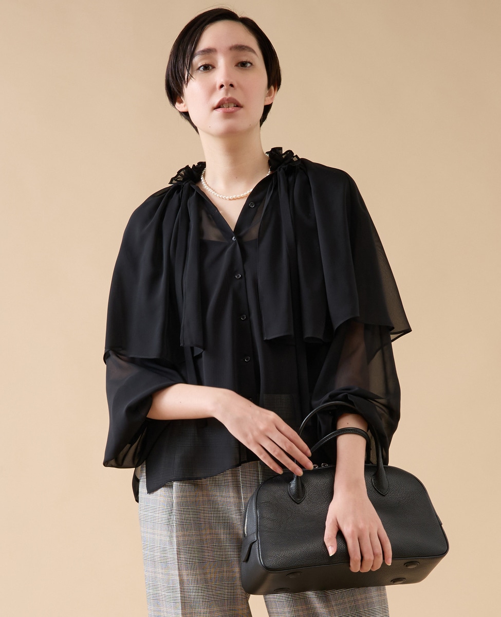 ケープブラウス｜martinique（マルティニーク）｜商品詳細｜メルローズ