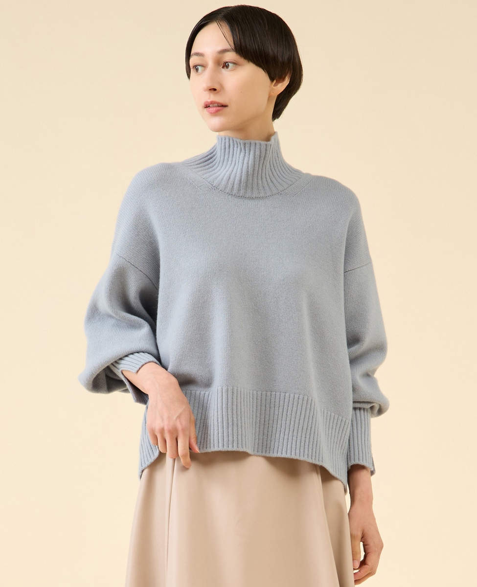 定番》カシミヤミックスウールタートル｜martinique（マルティニーク