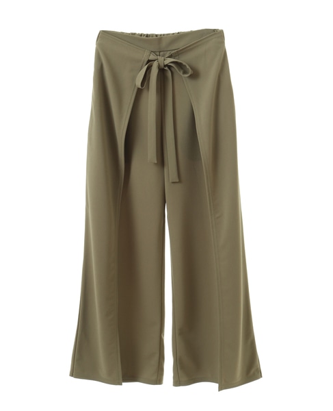COGTHEBIGSMOKE/コグザビッグスモーク】LUELLA WIDE-LEG WRAP TROUSERS