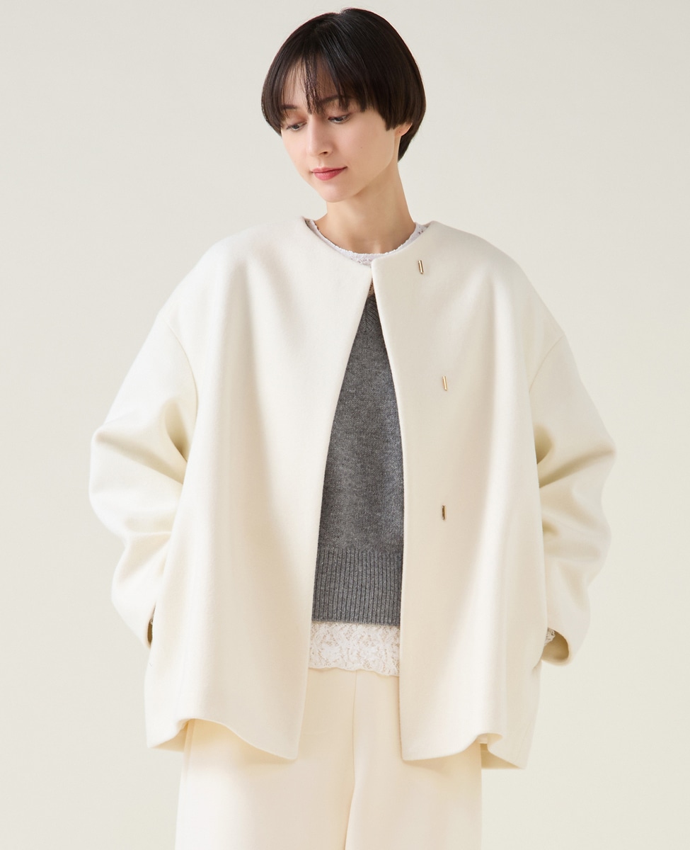 ノーカラーコート｜martinique（マルティニーク）｜商品詳細