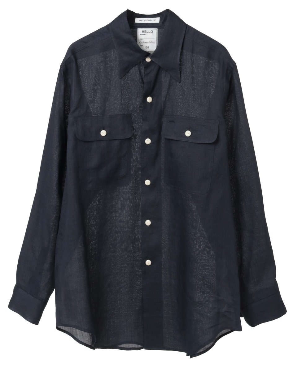 MADISONBLUE/マディソンブルー】HAMPTON SHIRT RAMIE｜martinique