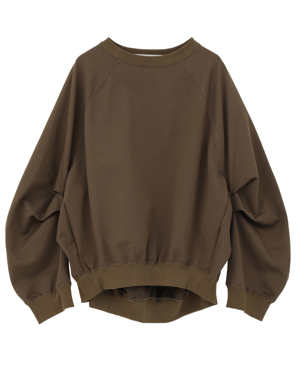 COGTHEBIGSMOKE/コグザビッグスモーク】LEILA WIDE CUFF SWEAT SHIRT