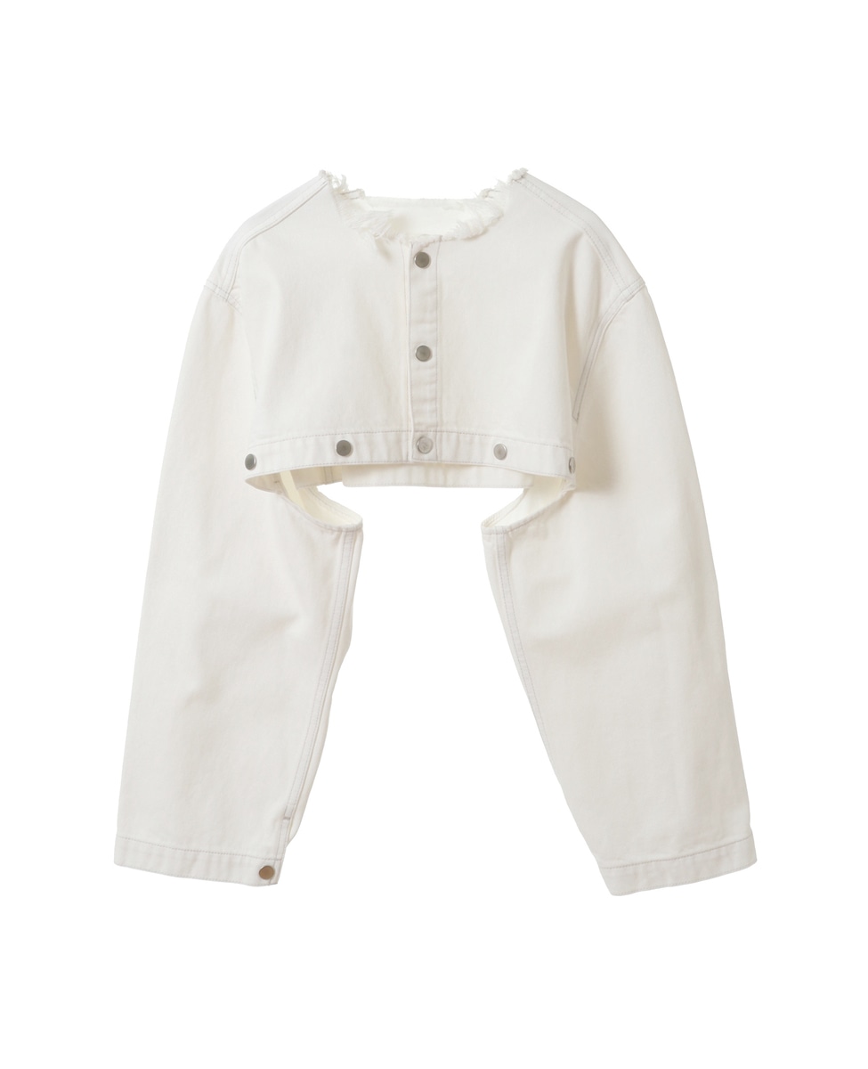 CURRENTAGE/カレンテージ】Denim short blouson｜martinique