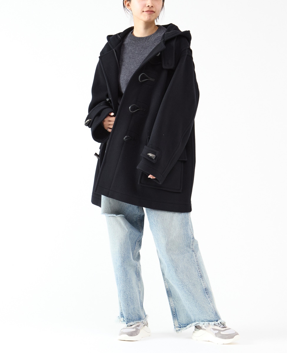 MONTGOMERY/モンゴメリー】Alton Pile Melton Duffle Coat Short