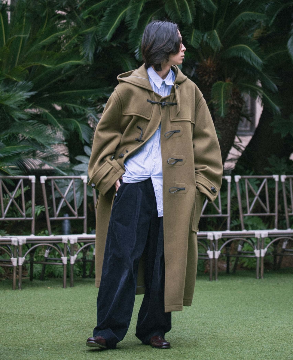 MONTGOMERY/モンゴメリー】Kennington Pile Melton Duffle Coat 25AW