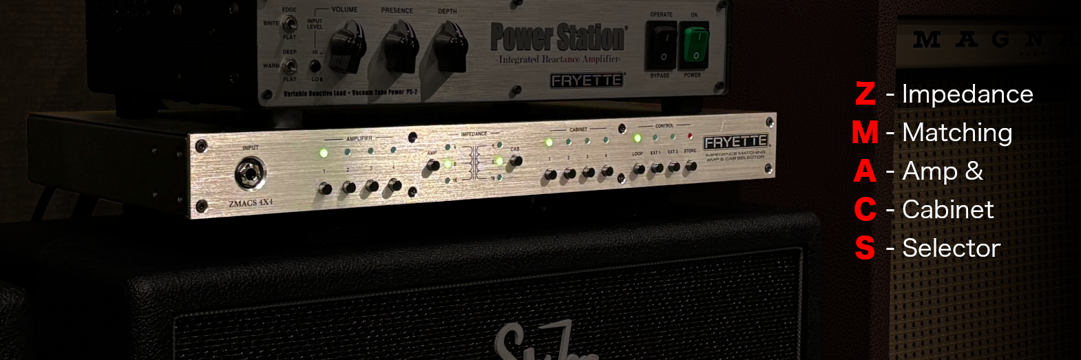 FryetteよりデュアルA/Bボックス『Cyclops』、最大4台のアンプと