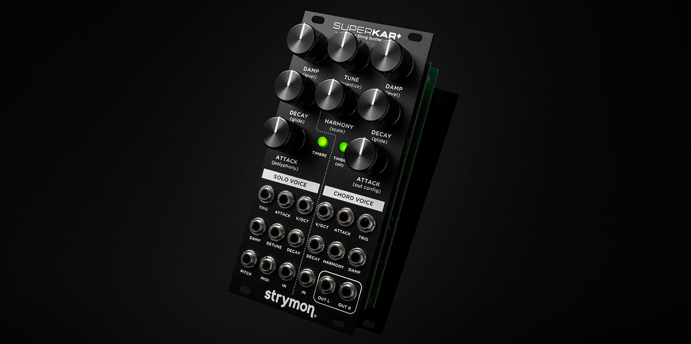 Strymonがモジュラースタイルの32ボイス・ストリング・シンセ