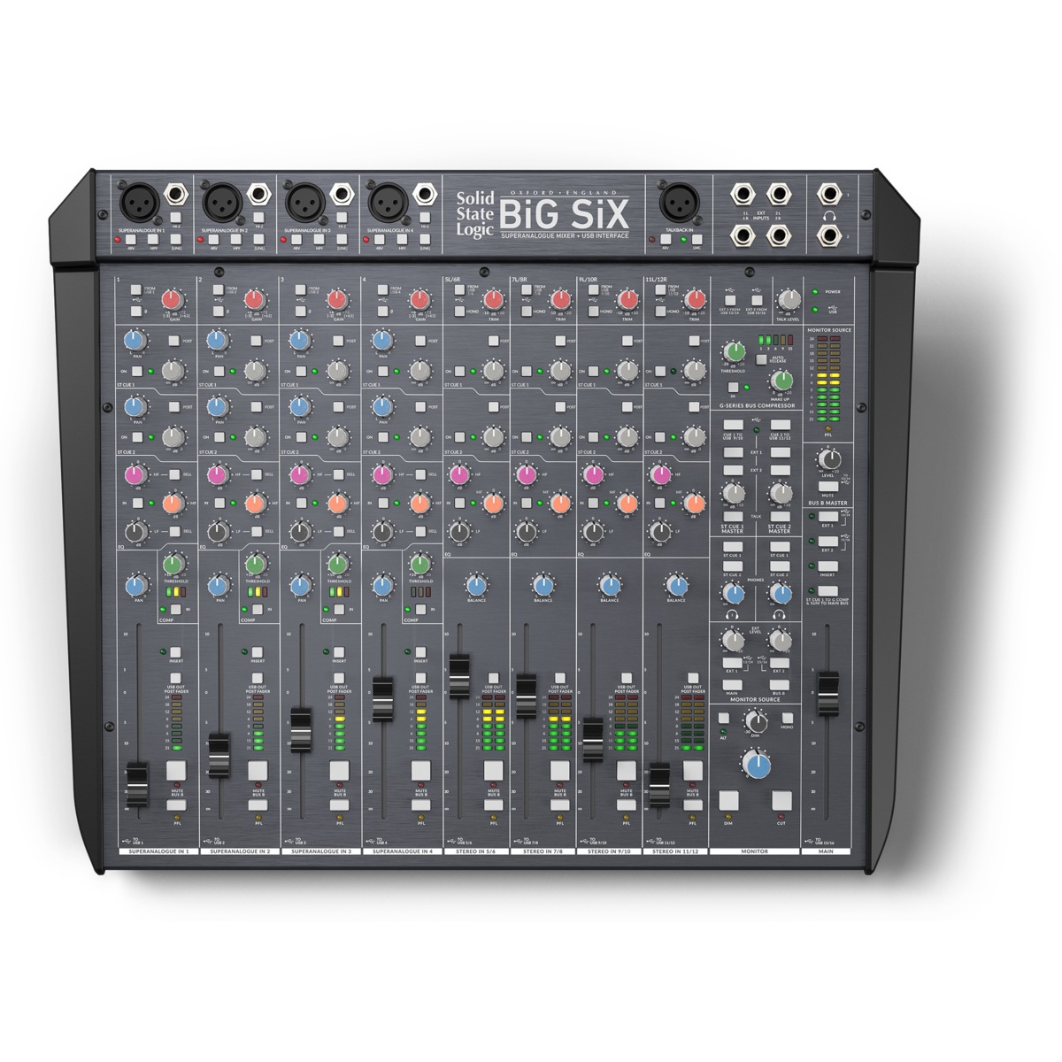 Solid State Logic(ソリッドステートロジック) BiG SiX | Rock oN Line