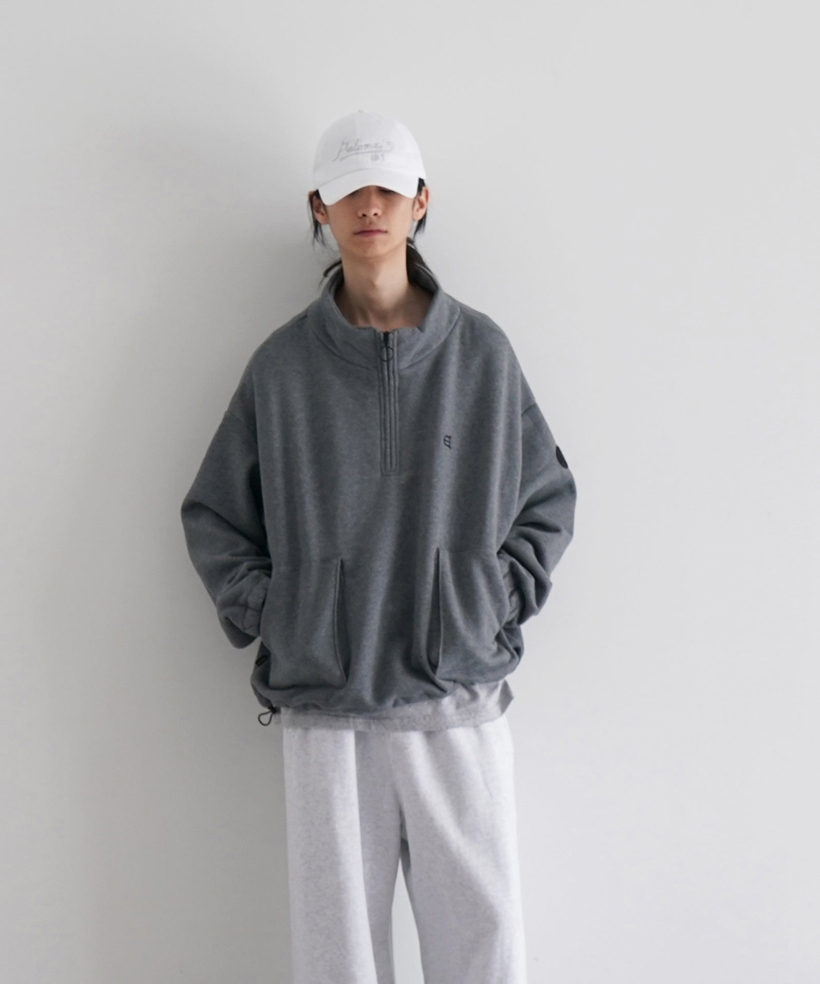 Evisen Skateboardsゑ【エビセンスケートボード】Mind land half zip