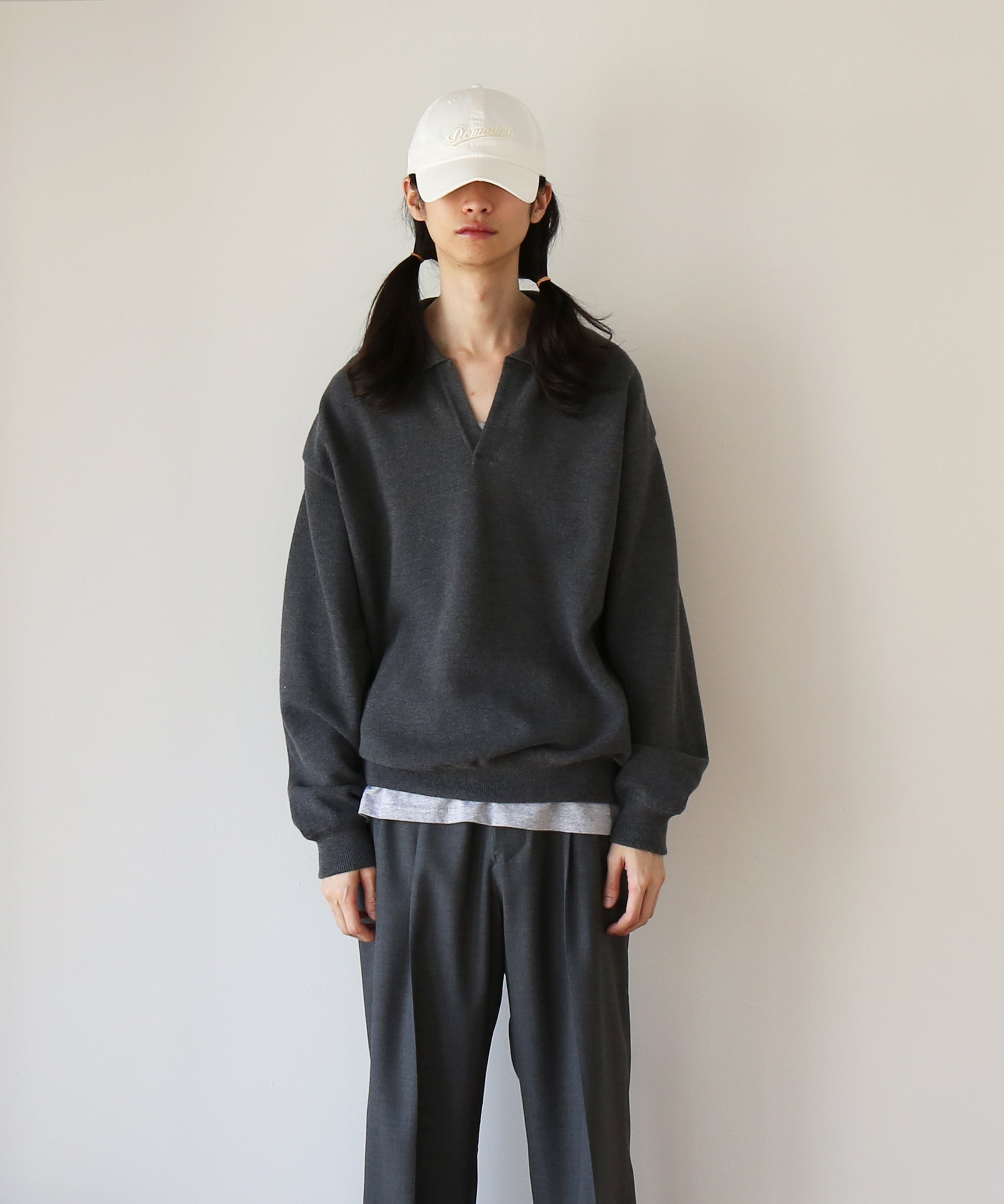 crepuscule【クレプスキュール】Co/wo moss stitch skipper 