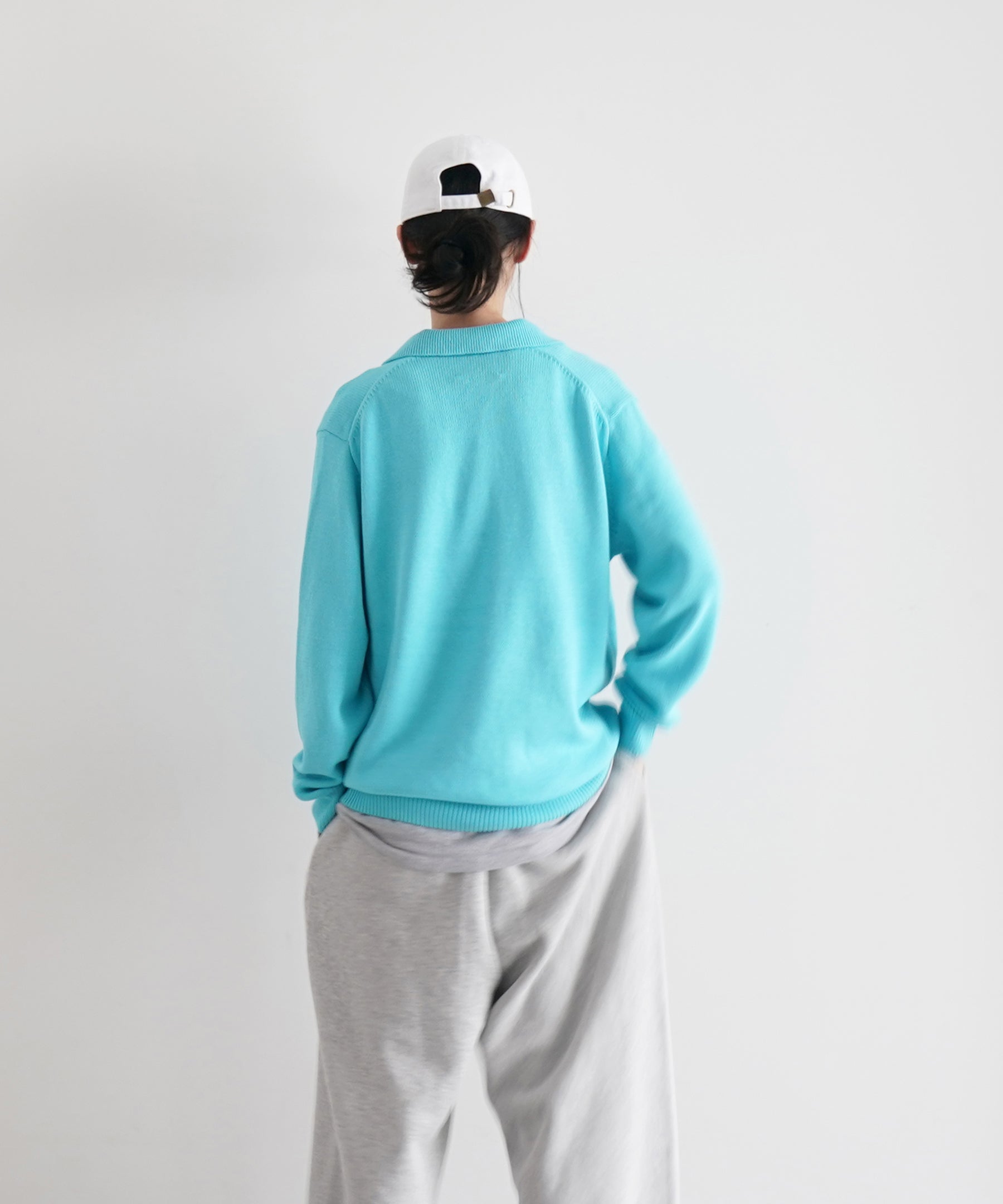 KAIKO【カイコー】Knit polo shirt 