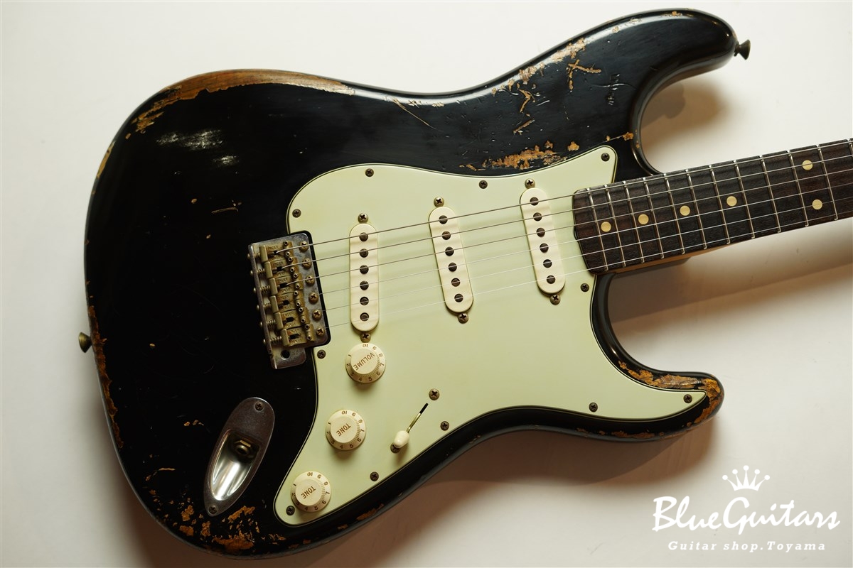 Fender Custom Shop 1962 Stratocaster Heavy Relic - Black | Blue