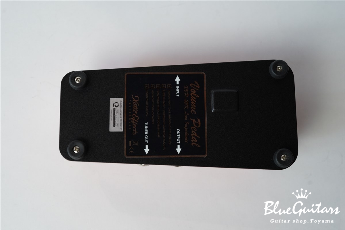 Xotic Volume Pedal XVP-25K Low Impedance - Red | Blue Guitars