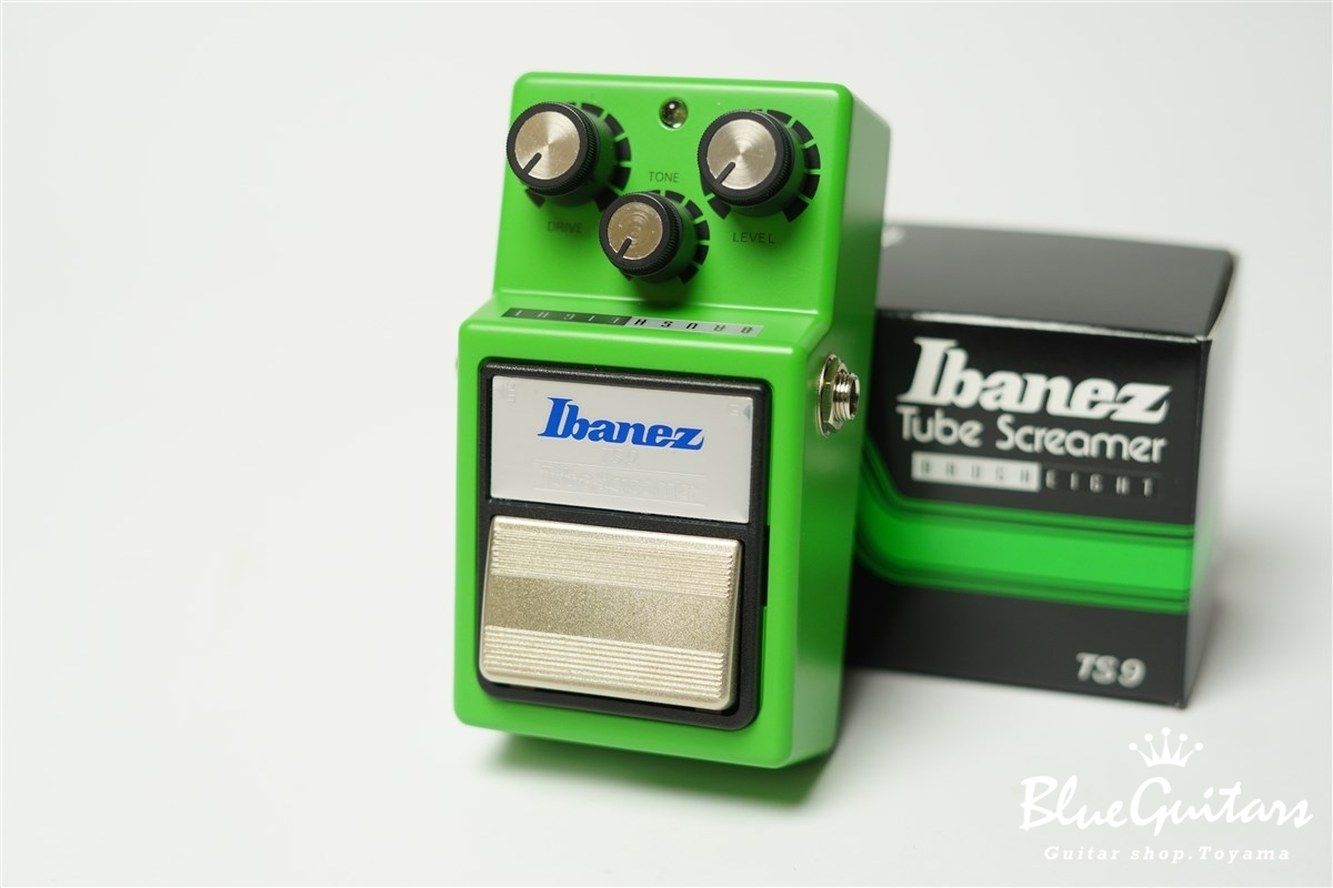 Brush eight Ibanez Tube Screamer TS9 