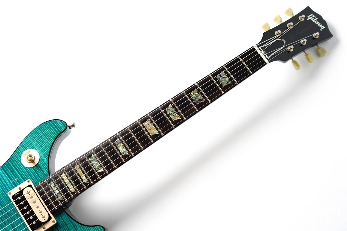 Gibson Custom Shop Tak Matsumoto DC Standard Aqua Blue 2nd Edition