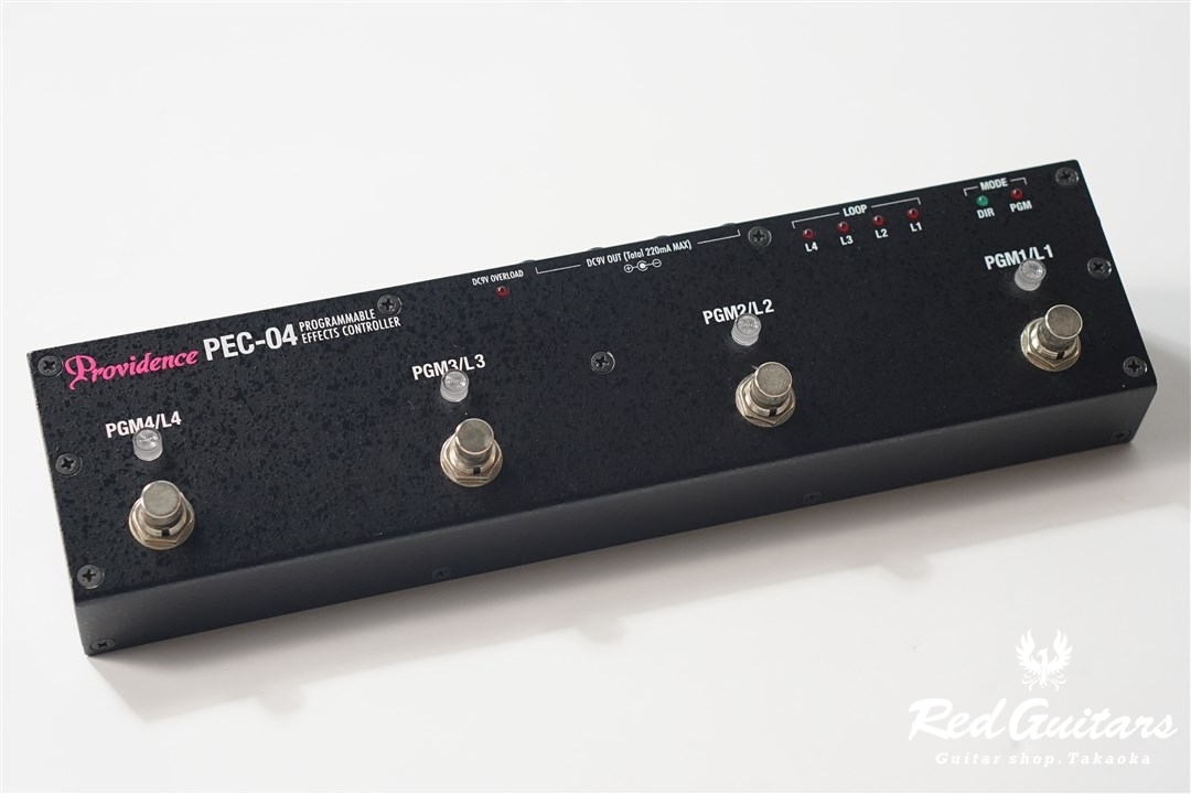 Providence PEC-04 Programmable Effects Controller | Red Guitars