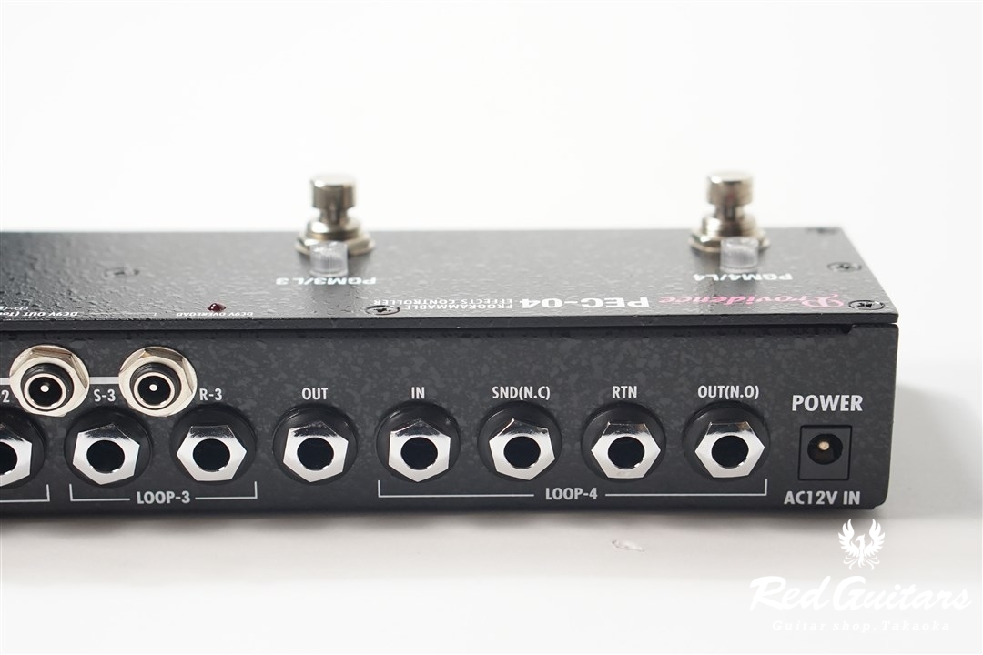 Providence PEC-04 Programmable Effects Controller | Red Guitars
