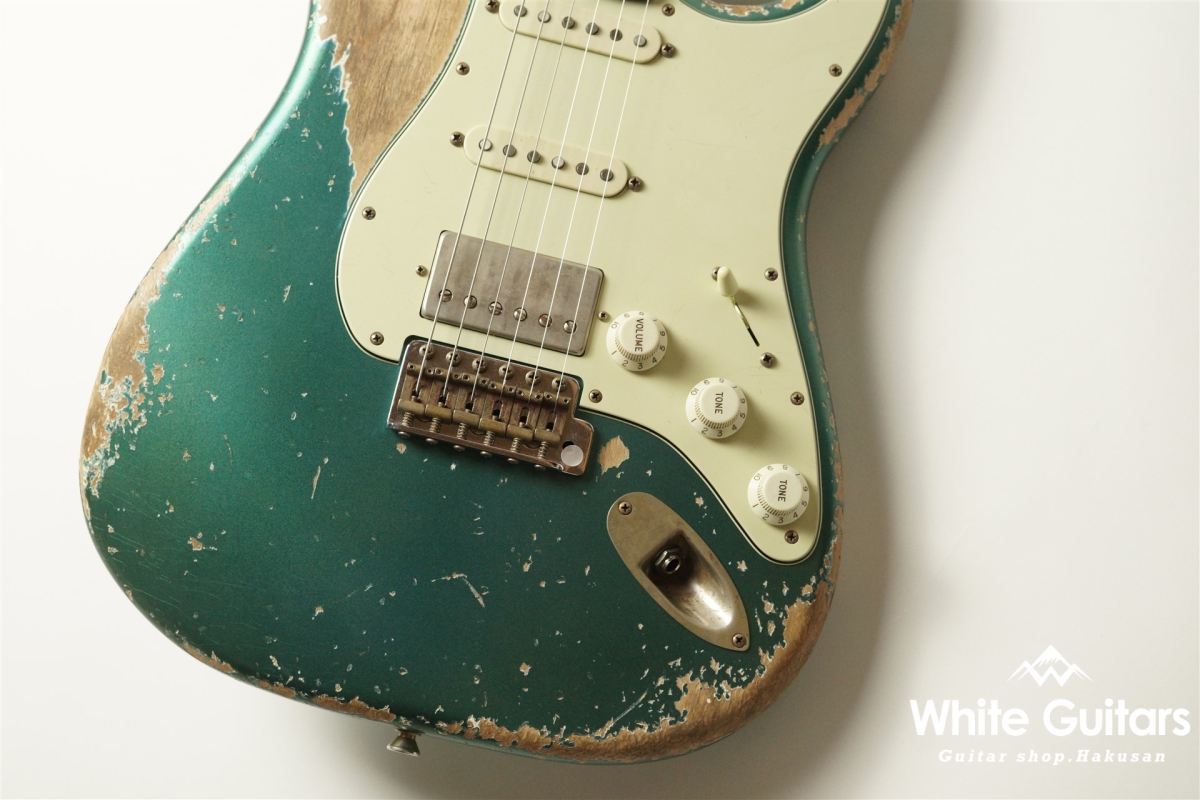 Xotic XSC-2 -Ocean Turquoise Metallic - Super Heavy Aged | White