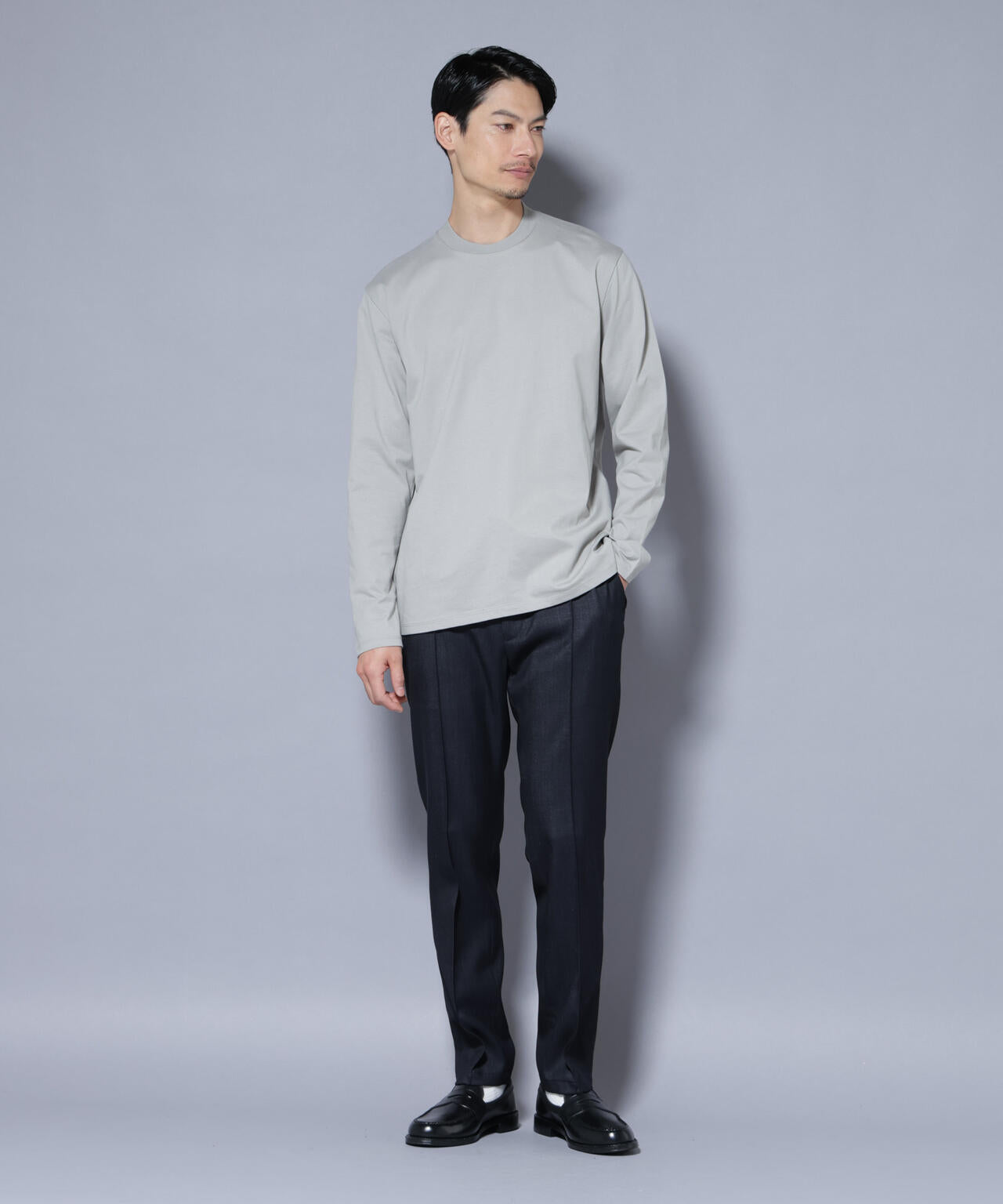 ジャケT(R) クルーネック 長袖