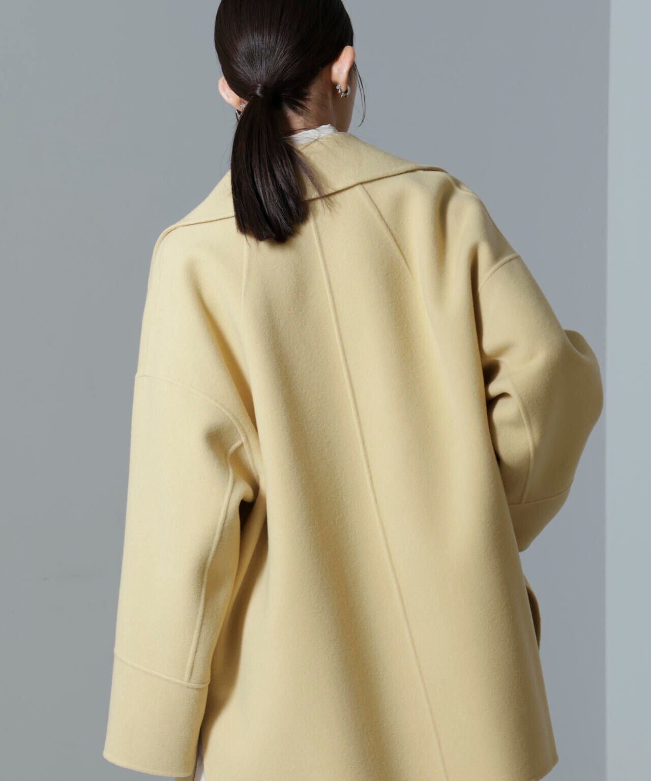 PURE LAMBS リバーミドルコート