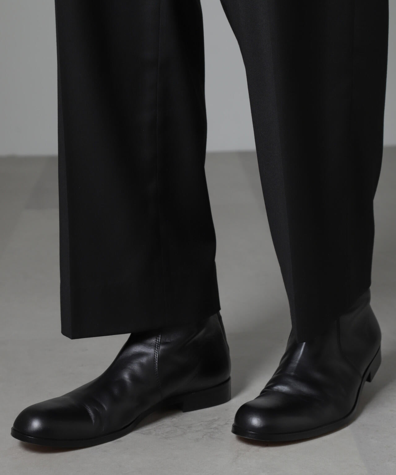 PADRONE THE STANDARD LINE / 別注 BACK ZIP BOOTS / バックジップブーツ