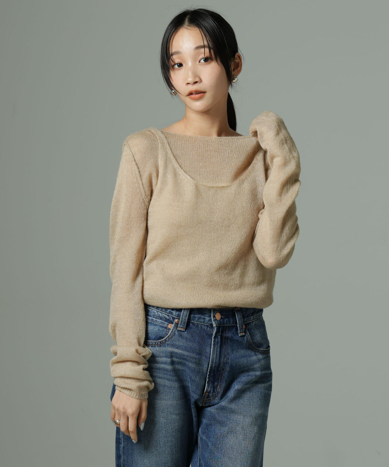 ビスチェ セット ニット