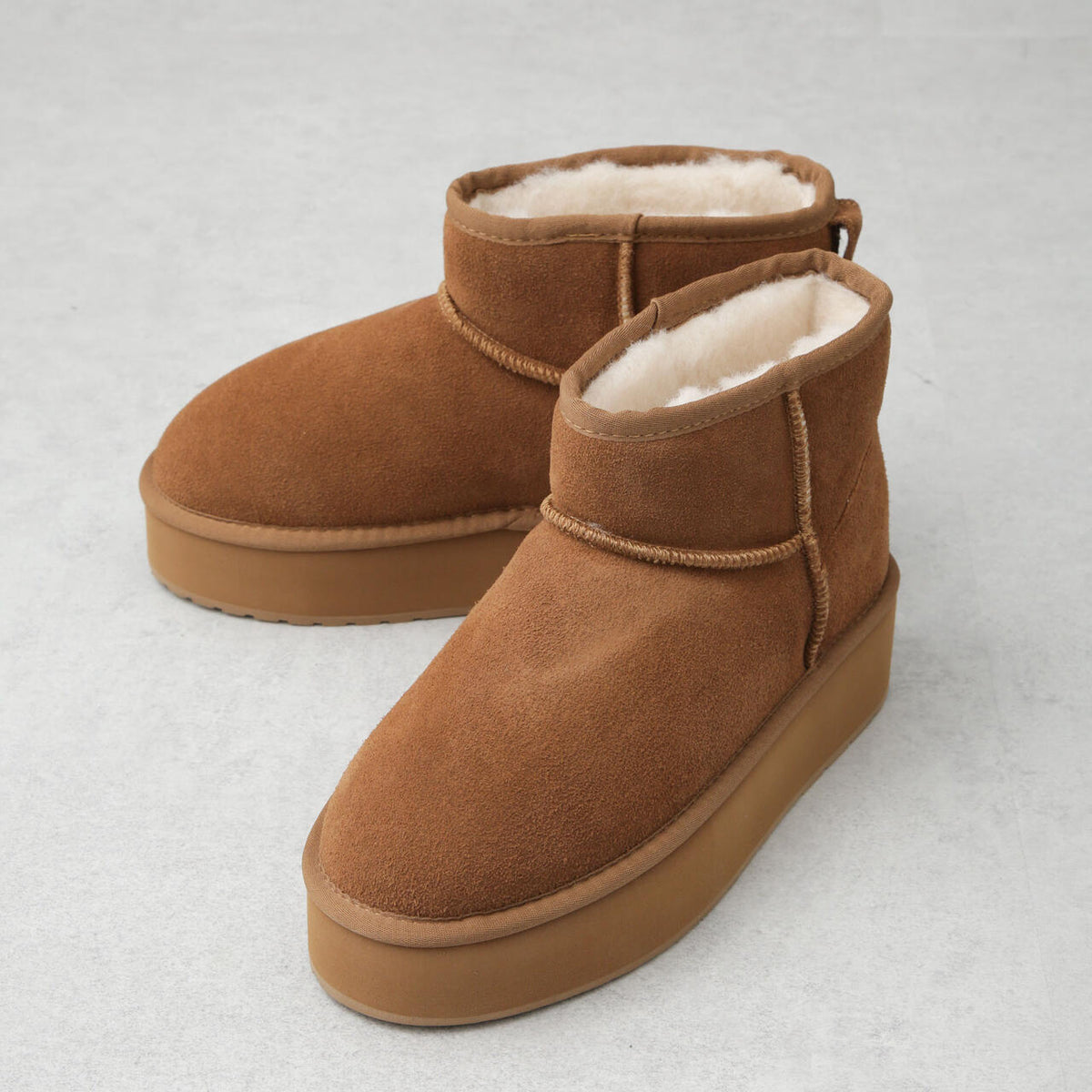EMU Australia / PLATFORM MICRO WOOL 厚底ブーツ / ムートンブーツ