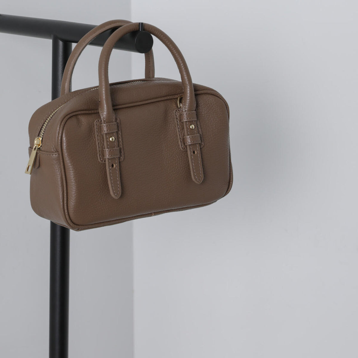 MARCO BIANCHINI / 2WAY レザー ミニボストン バッグ