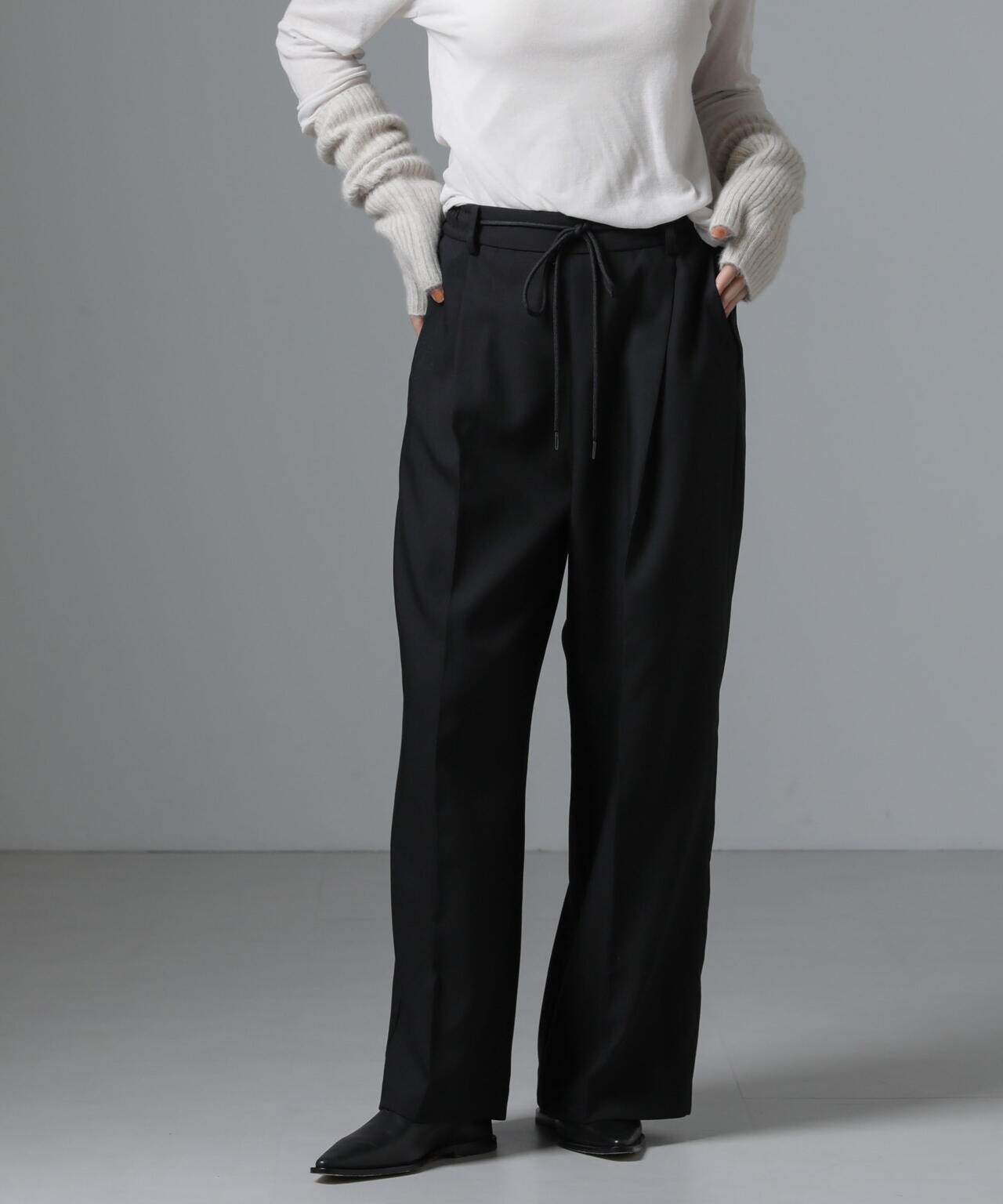 吸湿発熱 マシンウォッシャブル 2WAY パンツ