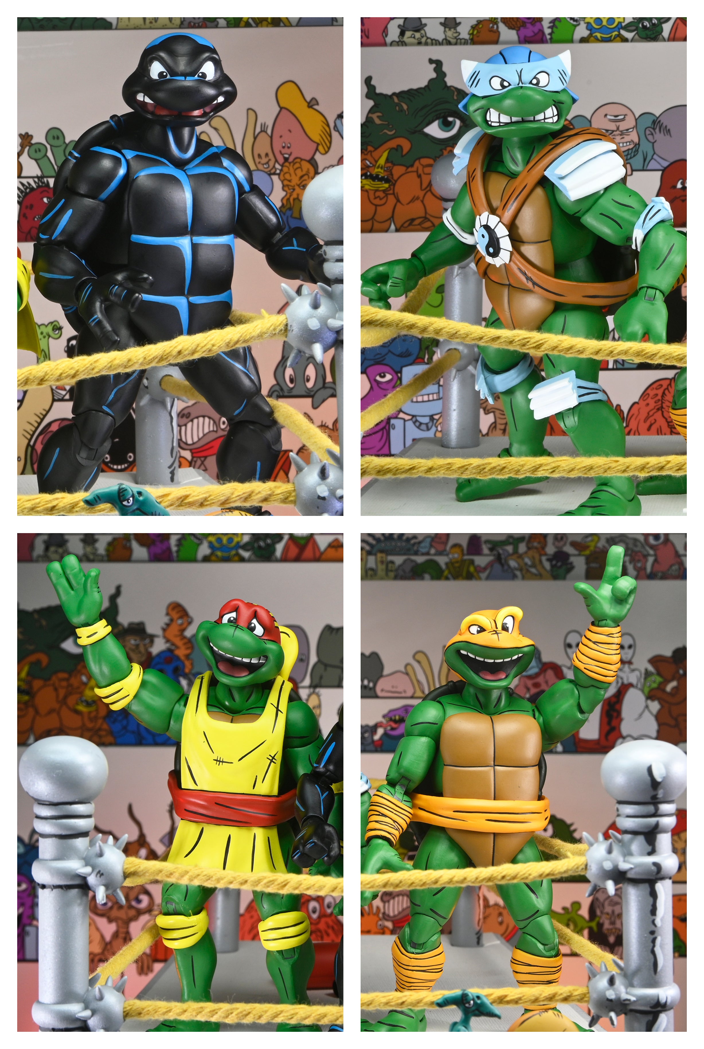 Teenage Mutant Ninja Turtles (Archie Comics) - Stump Wrestling