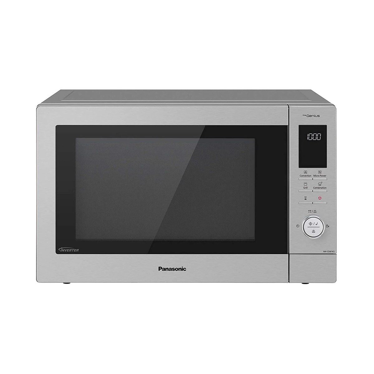 Panasonic Microwave Oven 4 in 1: 1000W, 34L, Sensor, Silver - Shop