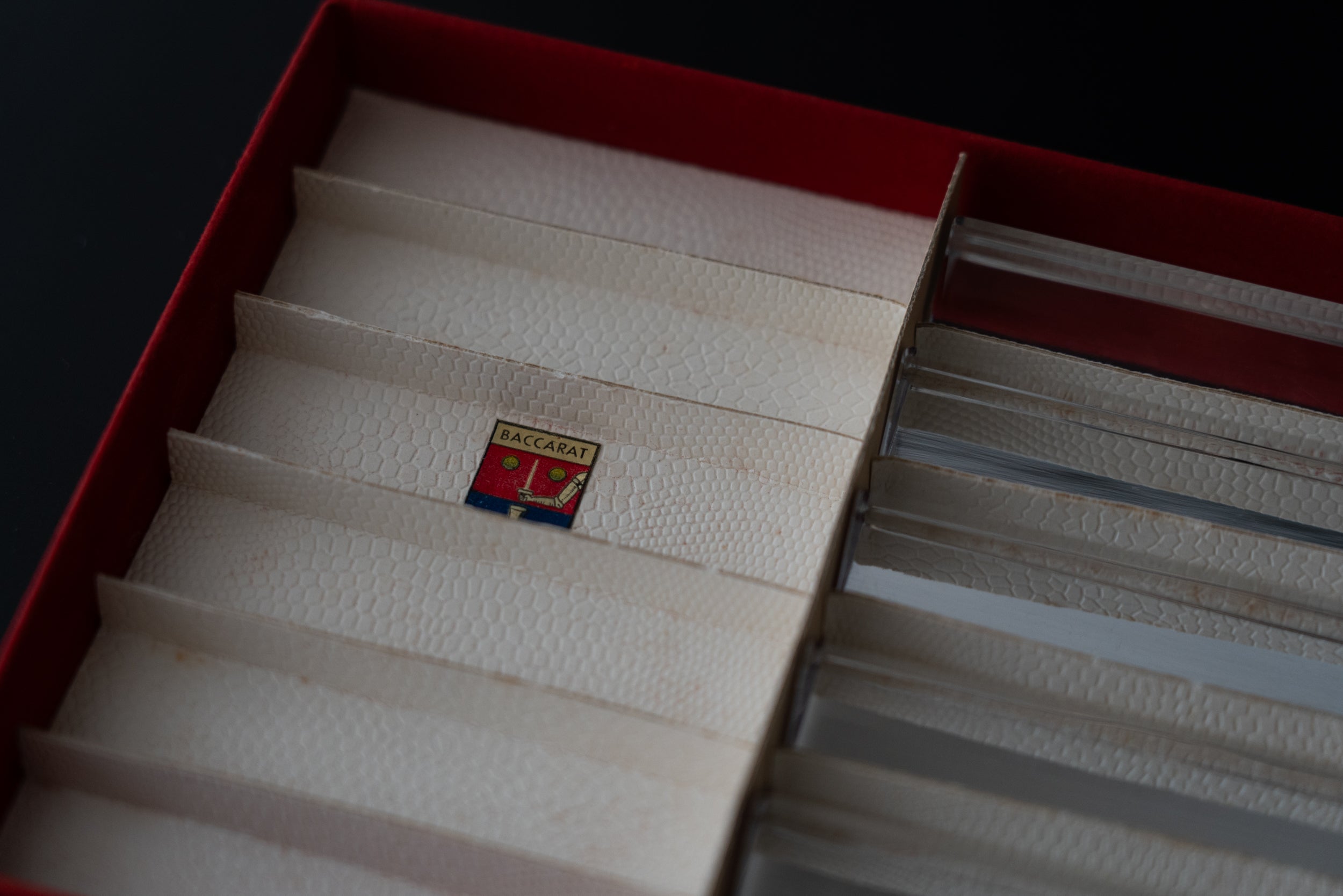 バカラ クリスタル箸置き 12個組