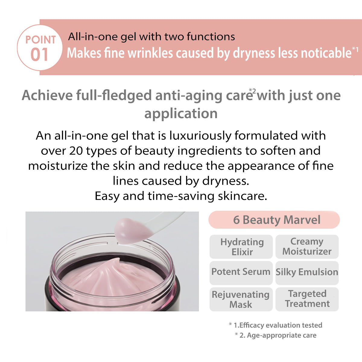 PhitenSG AquaGold Premium Lift Gel | Anti-Aging, Hydrating, Skin