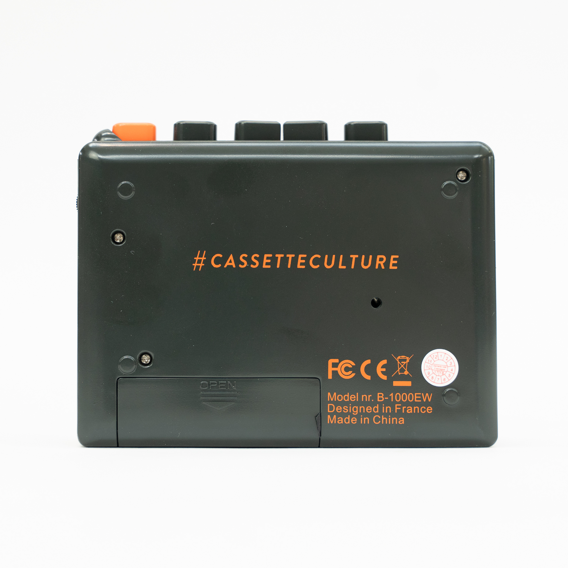 Portable Cassette Player + Recorder B-1000EW – RTM Industries SAS