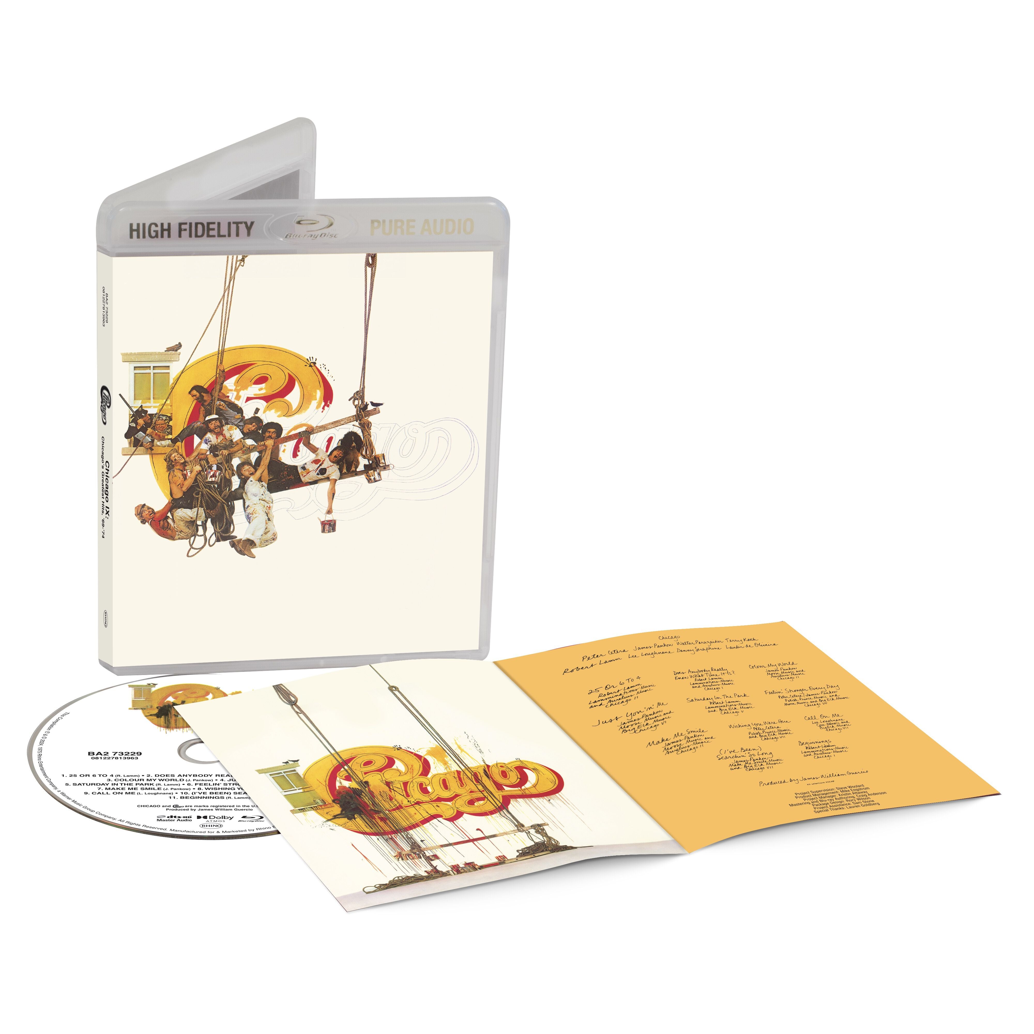 Chicago IX: Chicago's Greatest Hits, '69-'74 (Atmos/Quad) (Blu-ray