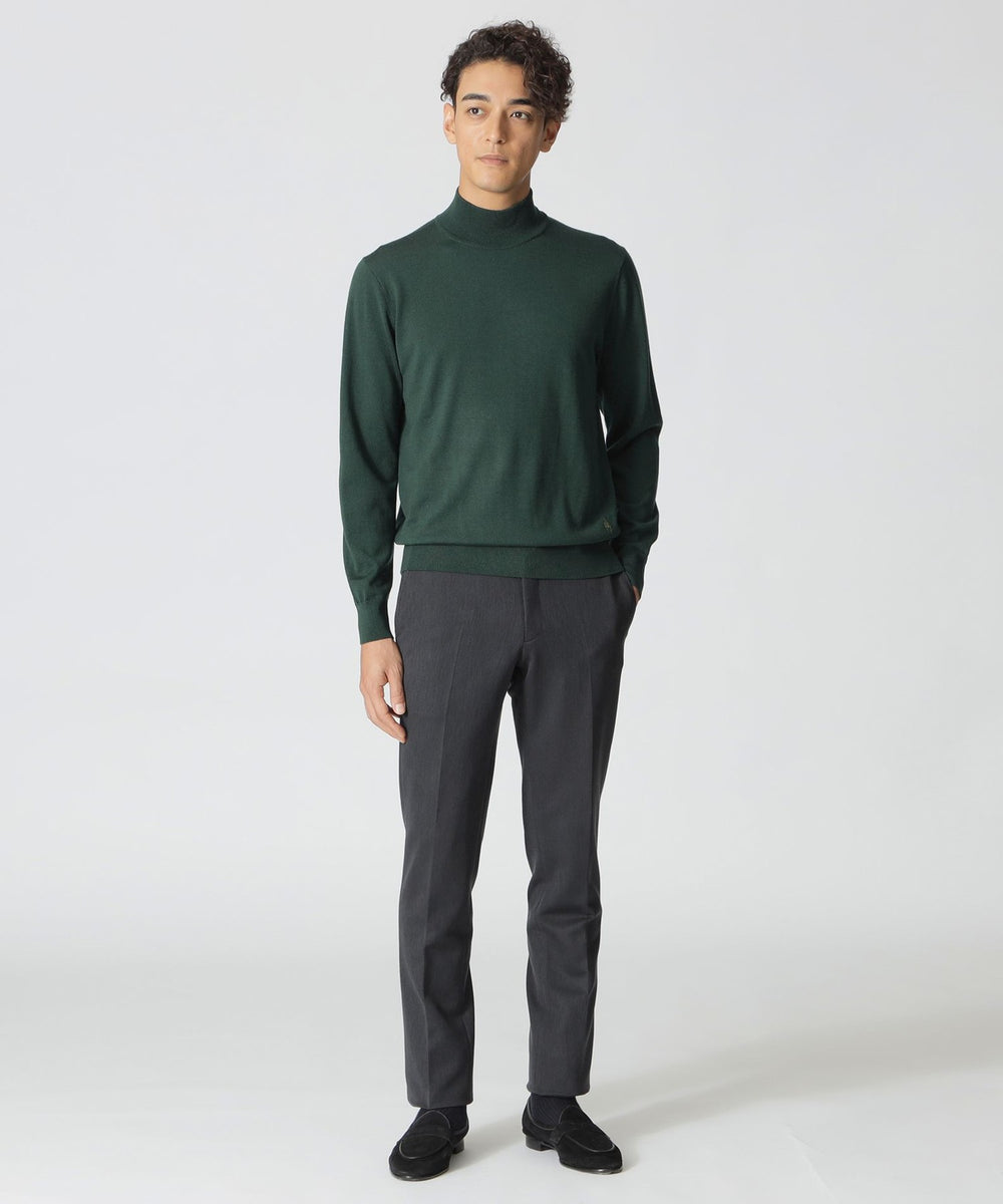 Nikkei magazine掲載】【Washable】ハイネックセーター(トップス