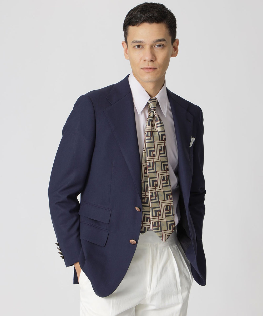 数量限定】【COLLECTION LINE】ネイビーハイツイストウールMOFコッパー